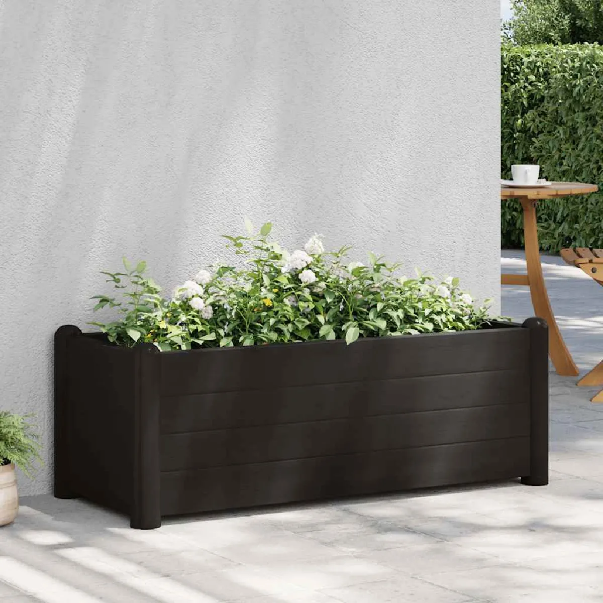 Vidaxl Lit Surélevé De Jardin Anthracite