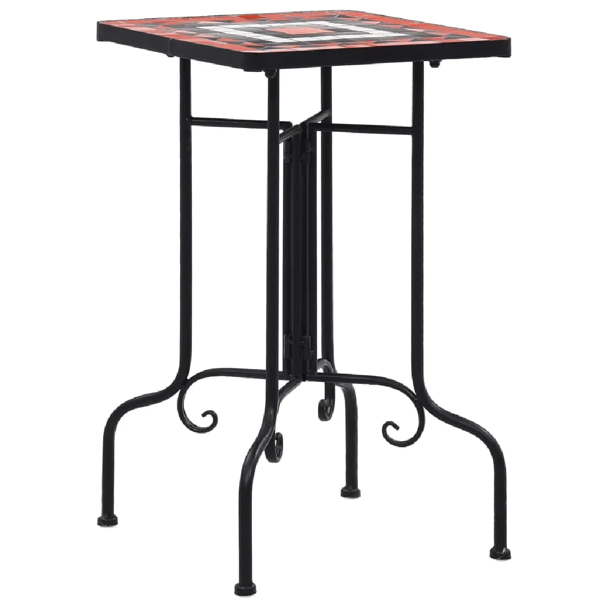 vidaXL Table de bistro mosaïque - vue 5