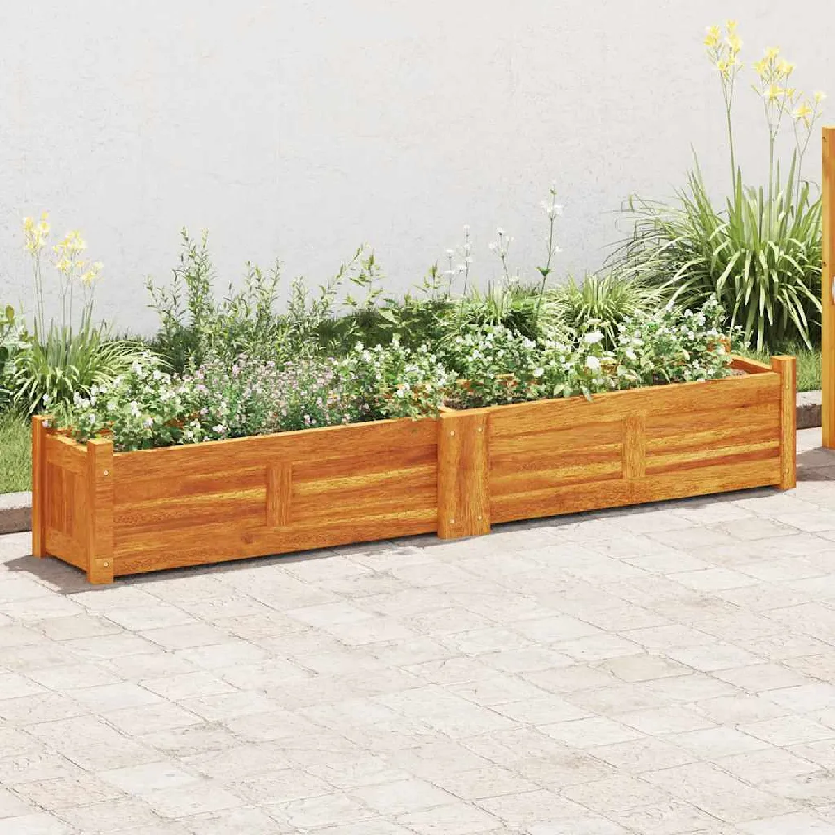 vidaXL Lit de Jardin Acacia 150x30x25 cm