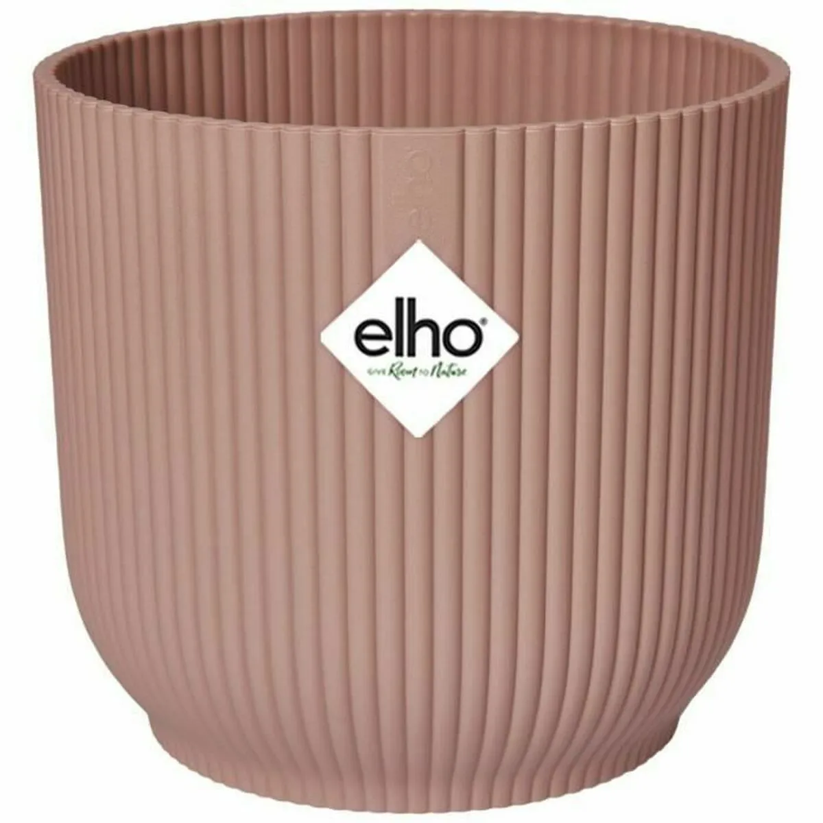 Elho - Pot de fleurs rond Vibes - Ø25 cm - Rose - Image 2