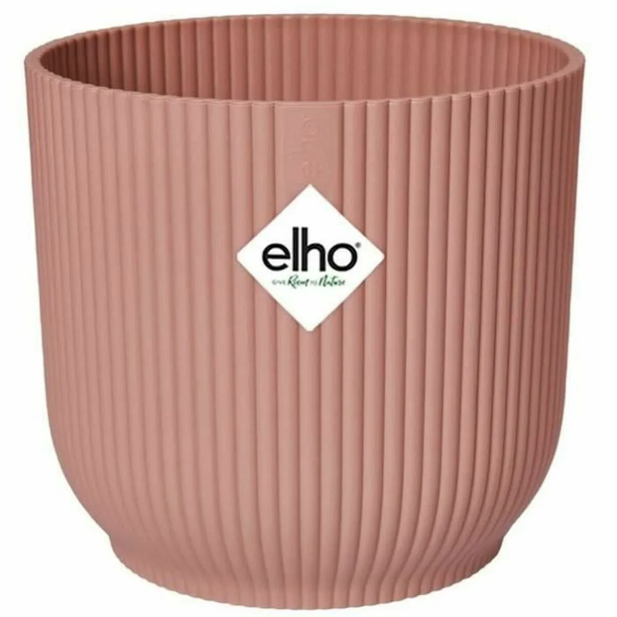 ELHO Pot de fleurs Rond VIBES - Ø29,5 x H27,2 cm - Plastique - Bleu Foncé - Image 4
