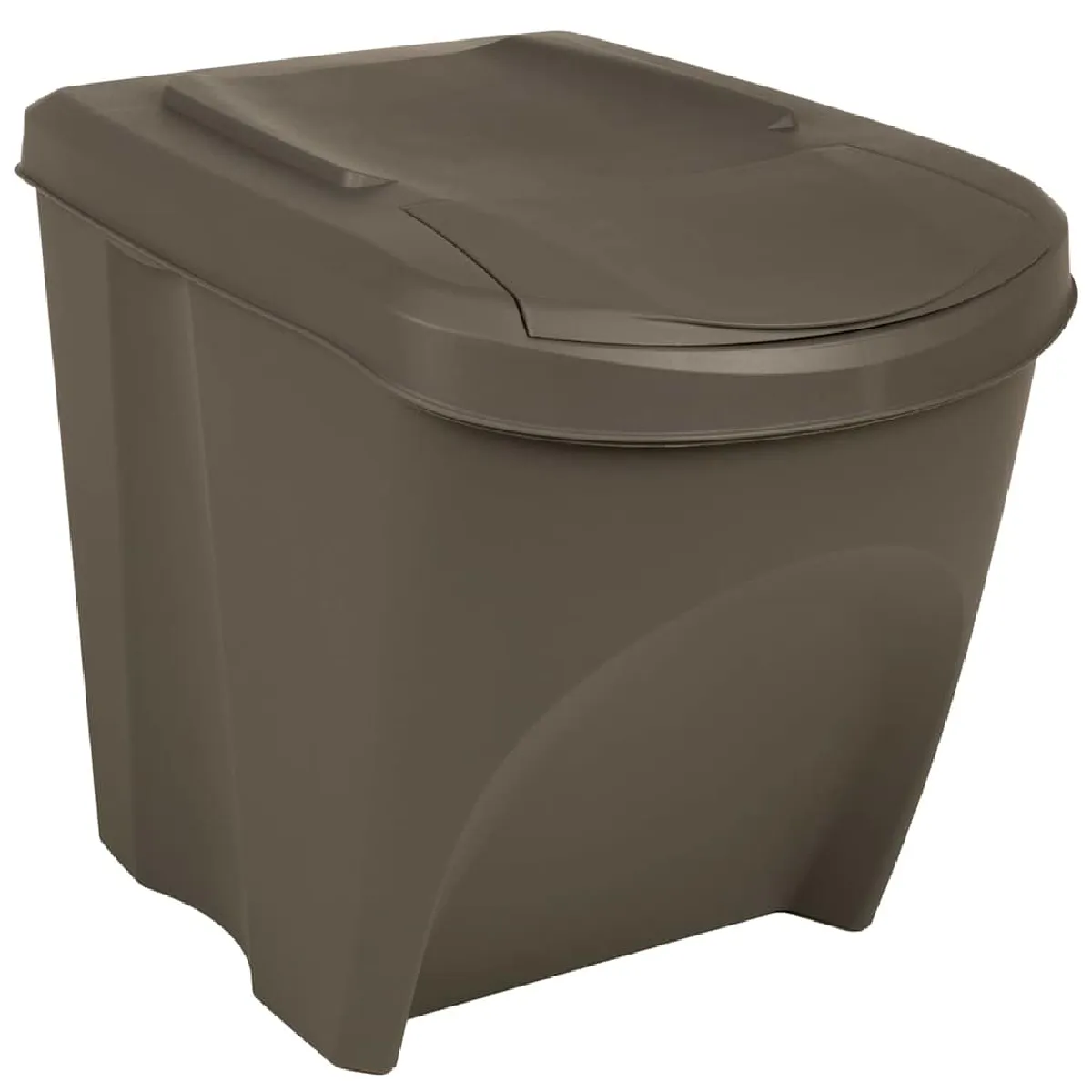 vidaXL Poubelles empilables 3 pcs 75 L