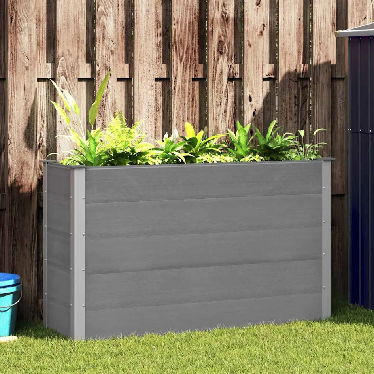vidaXL Lit surélevé de jardin WPC - vue 2