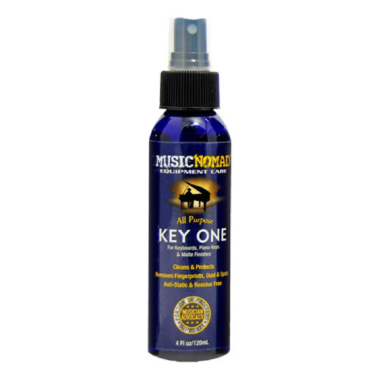 Musicnomad Nettoyant Pour Pianos Numériques Et Claviers - 120 Ml