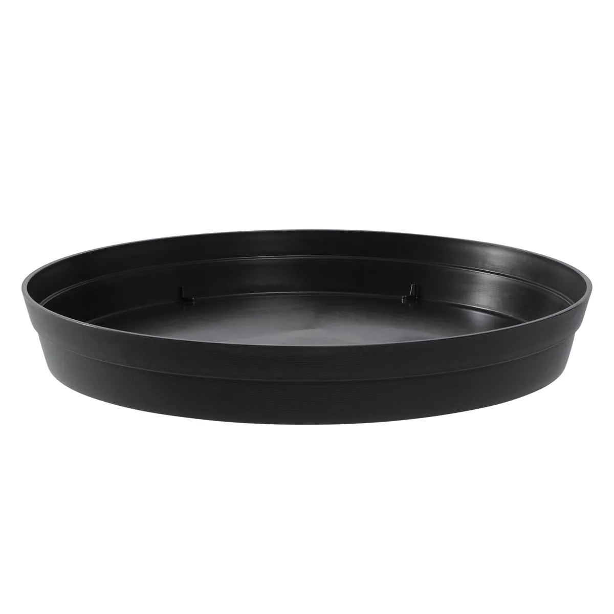 Pot De Fleur Soucoupe à Roues Artevasi 35cm Anthracite - Dessous
