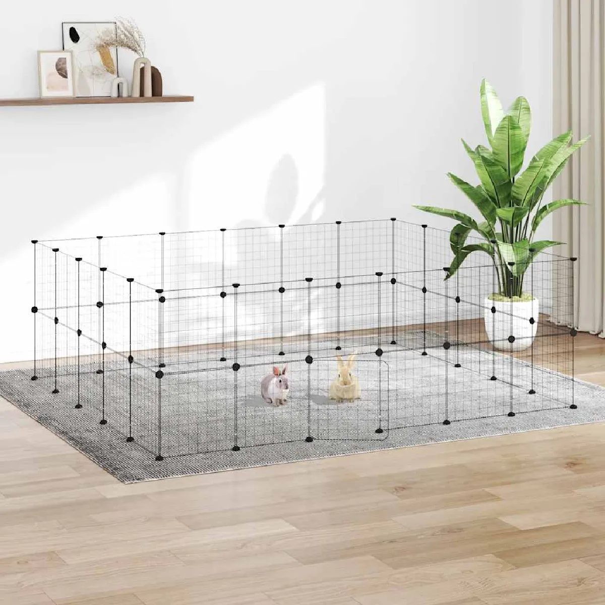 Meilleurs prix pour vidaXL Cage pour animaux 44 panneaux