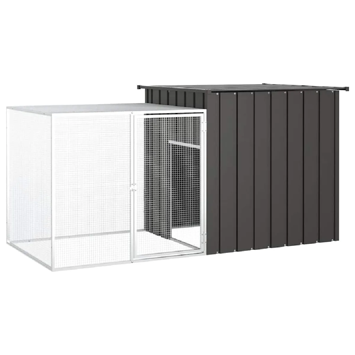 vidaXL Cage poules 200x91x100 cm - vue 3