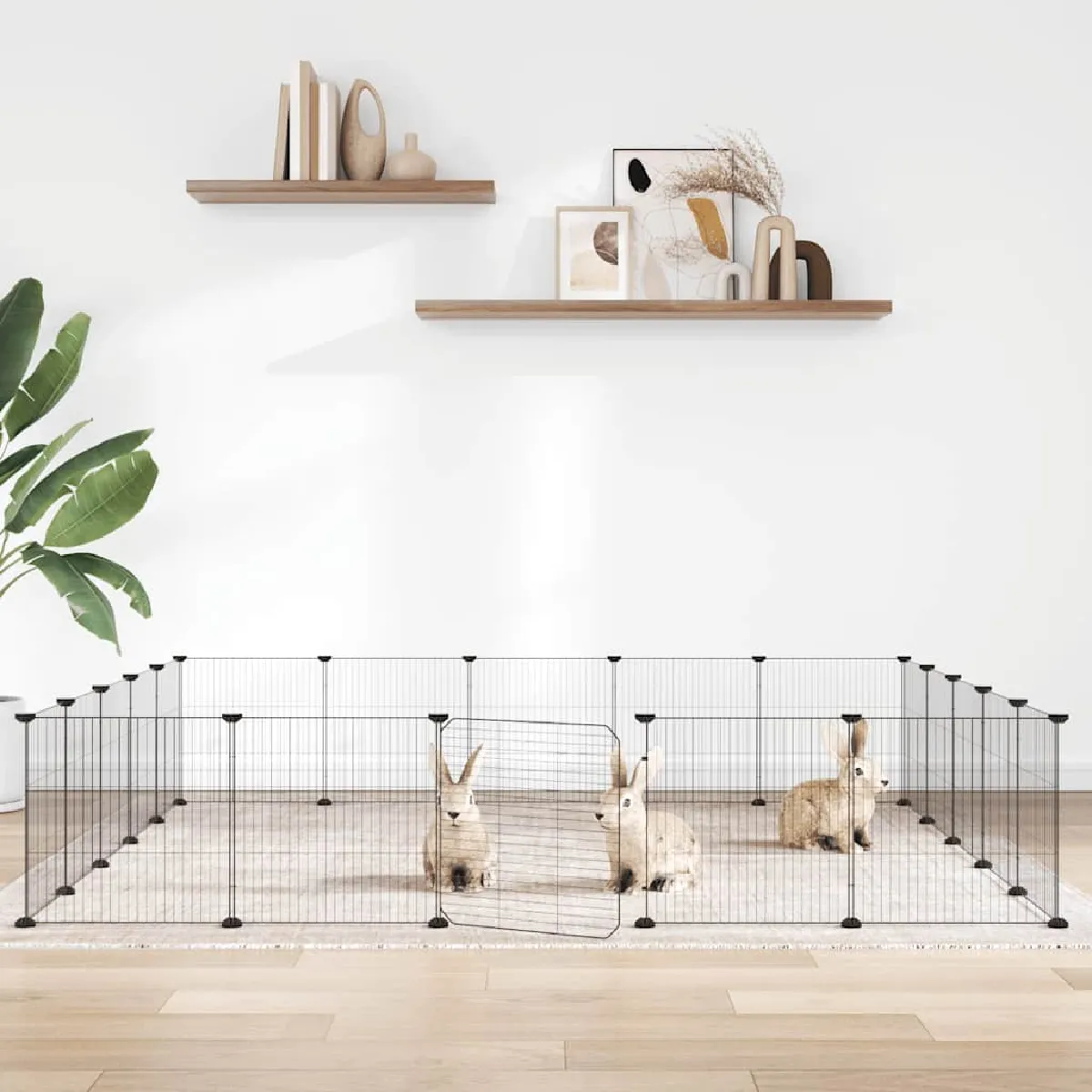 vidaXL Cage pour animaux 20 panneaux - vue 3
