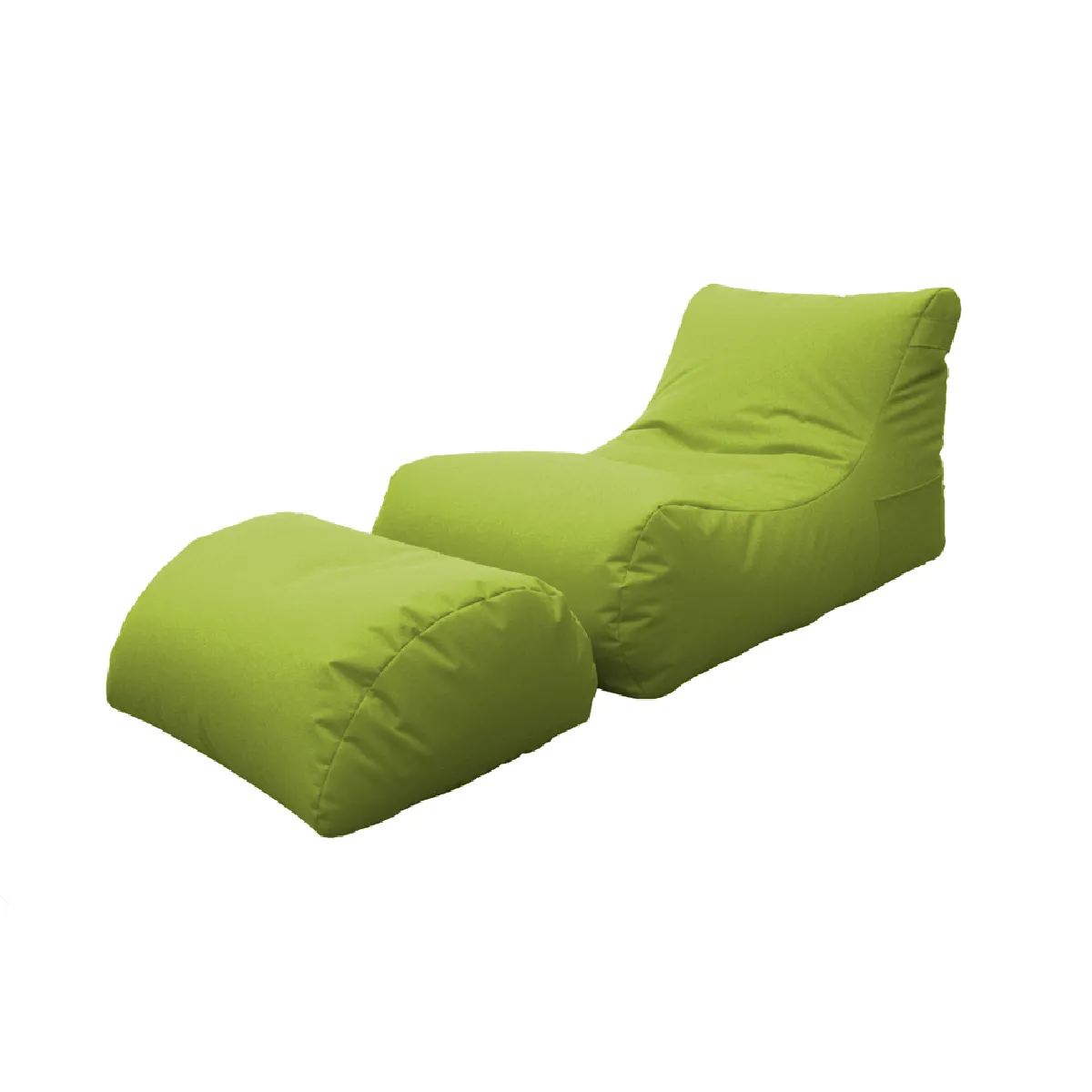 Alter Pouf chaise longue - Vert Alter Pouf chaise longue - Vert
