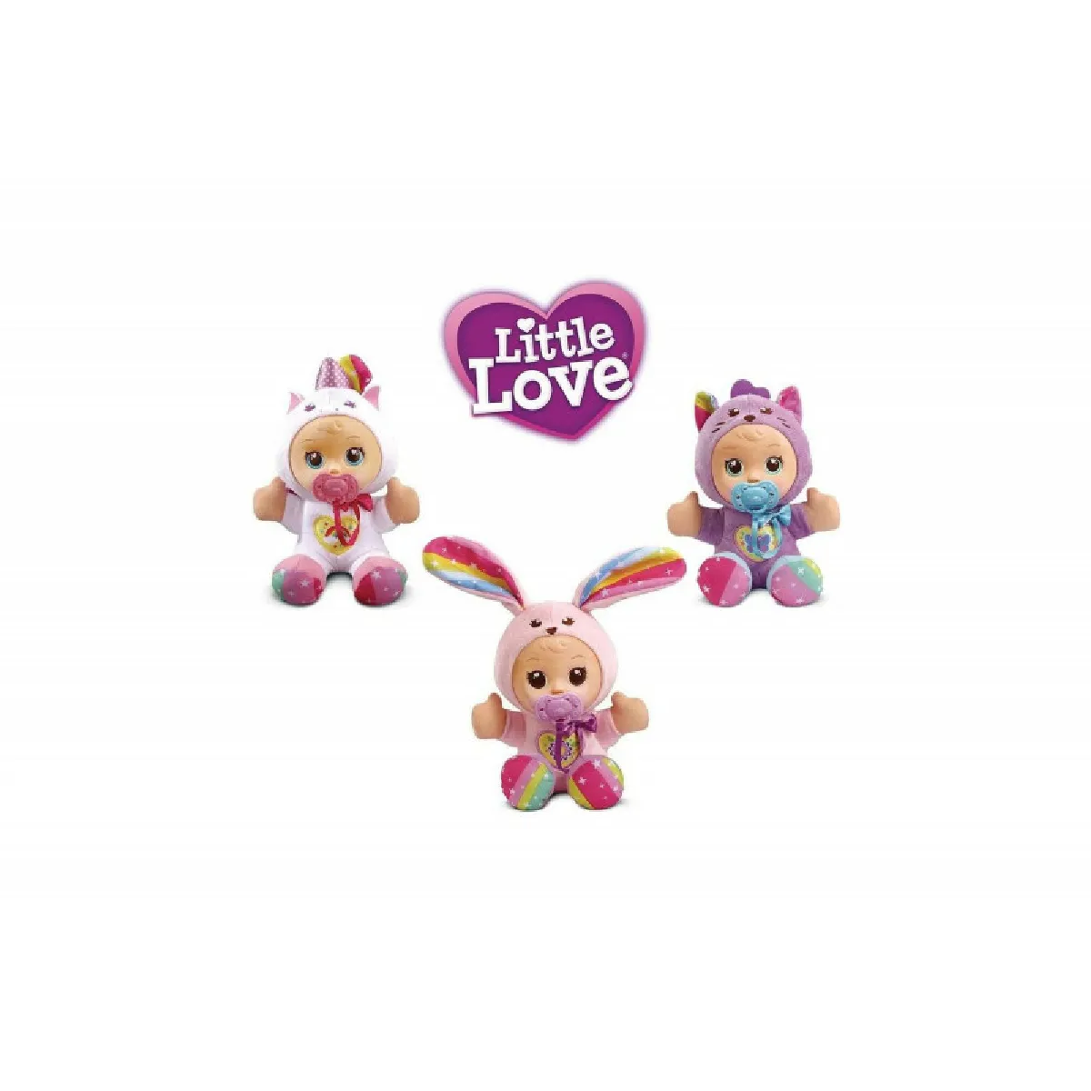Poupon Vtech Little Love P’tits bébés déguisés Modèle aléatoire - vue 2