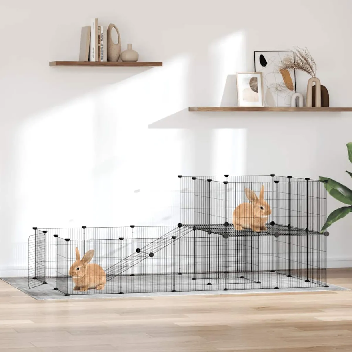 vidaXL Cage animaux de compagnie - vue 5