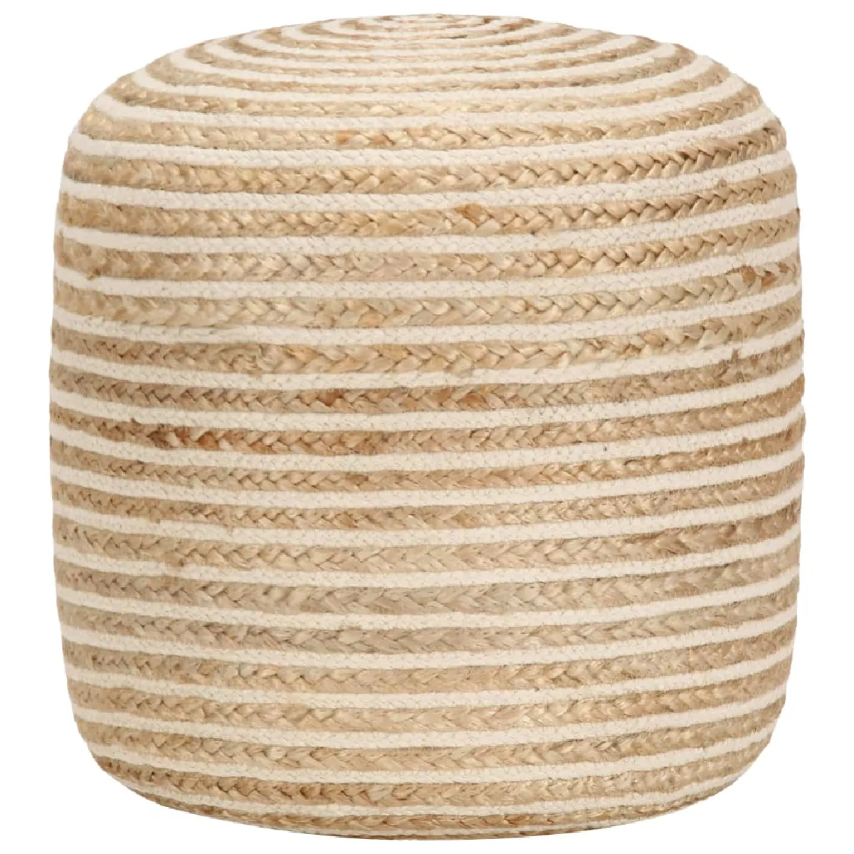 Vidaxl Pouf Fait Main 40X45 Cm Jute248074 - Image 2