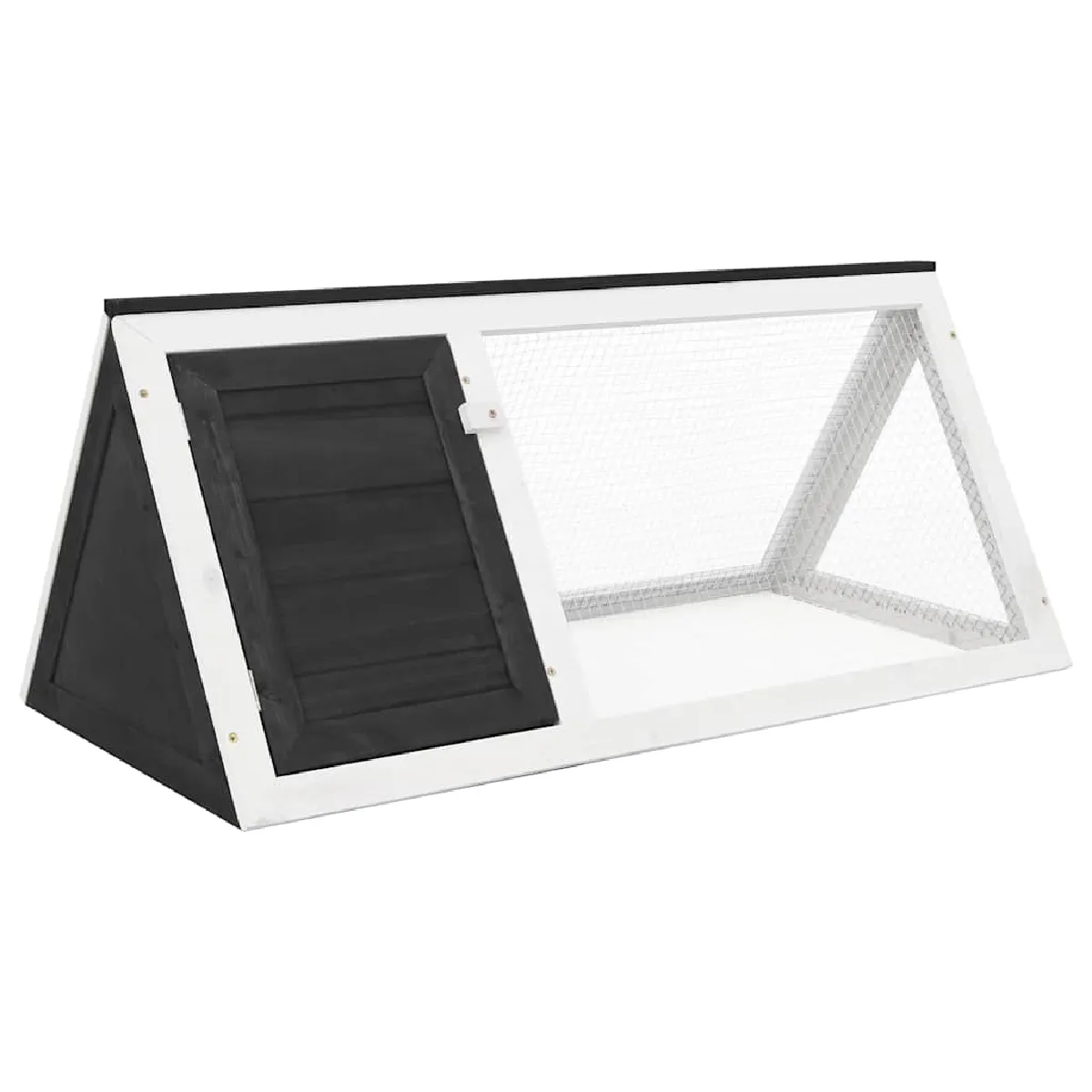 vidaXL Clapier Bois 98x50x41 cm - vue 2