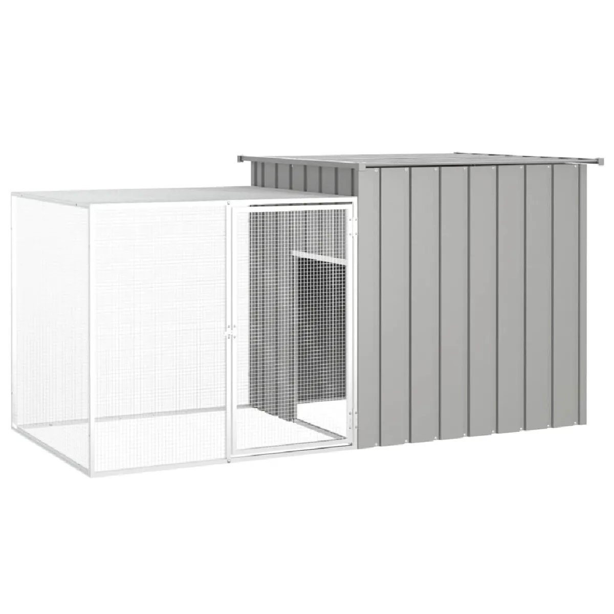 vidaXL Cage poules 200x91x100 cm - vue 2