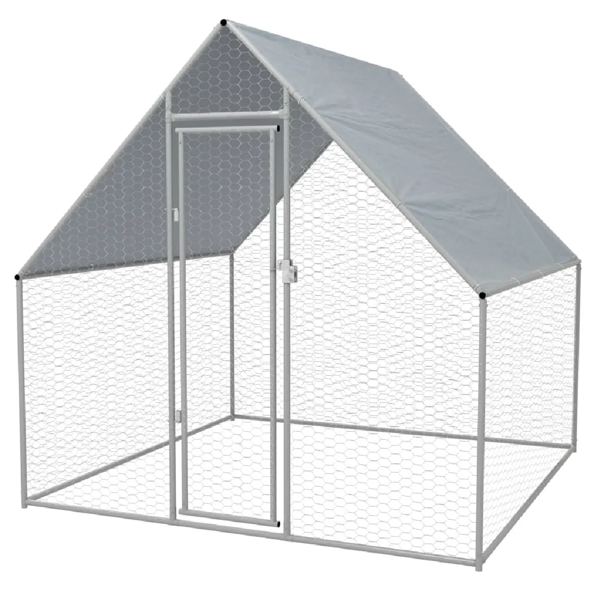 vidaXL Cage extérieure pour poulets - vue 2