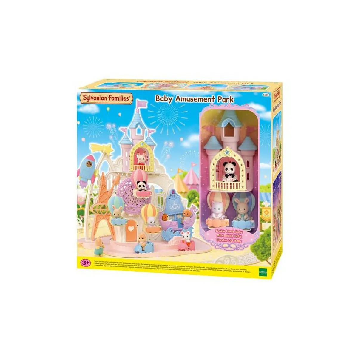 Sylvanian Families 5537 : Le parc d'attractions féérique Epoch d'enfance - vue 2