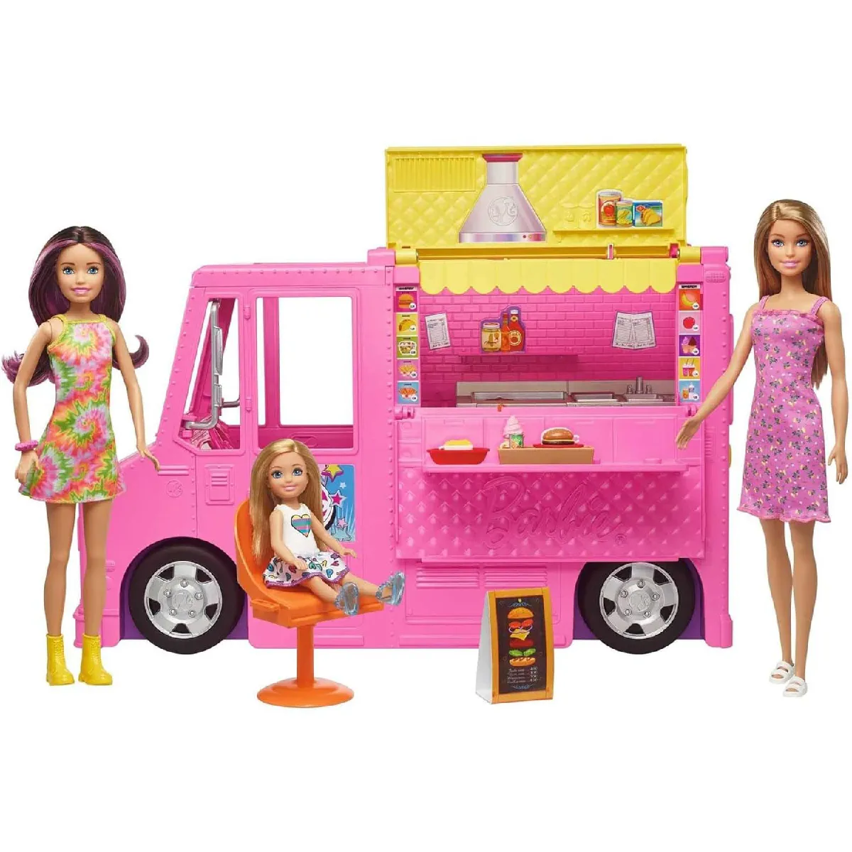 Barbie and Sisters Food Truck GWJ58 - vue 2