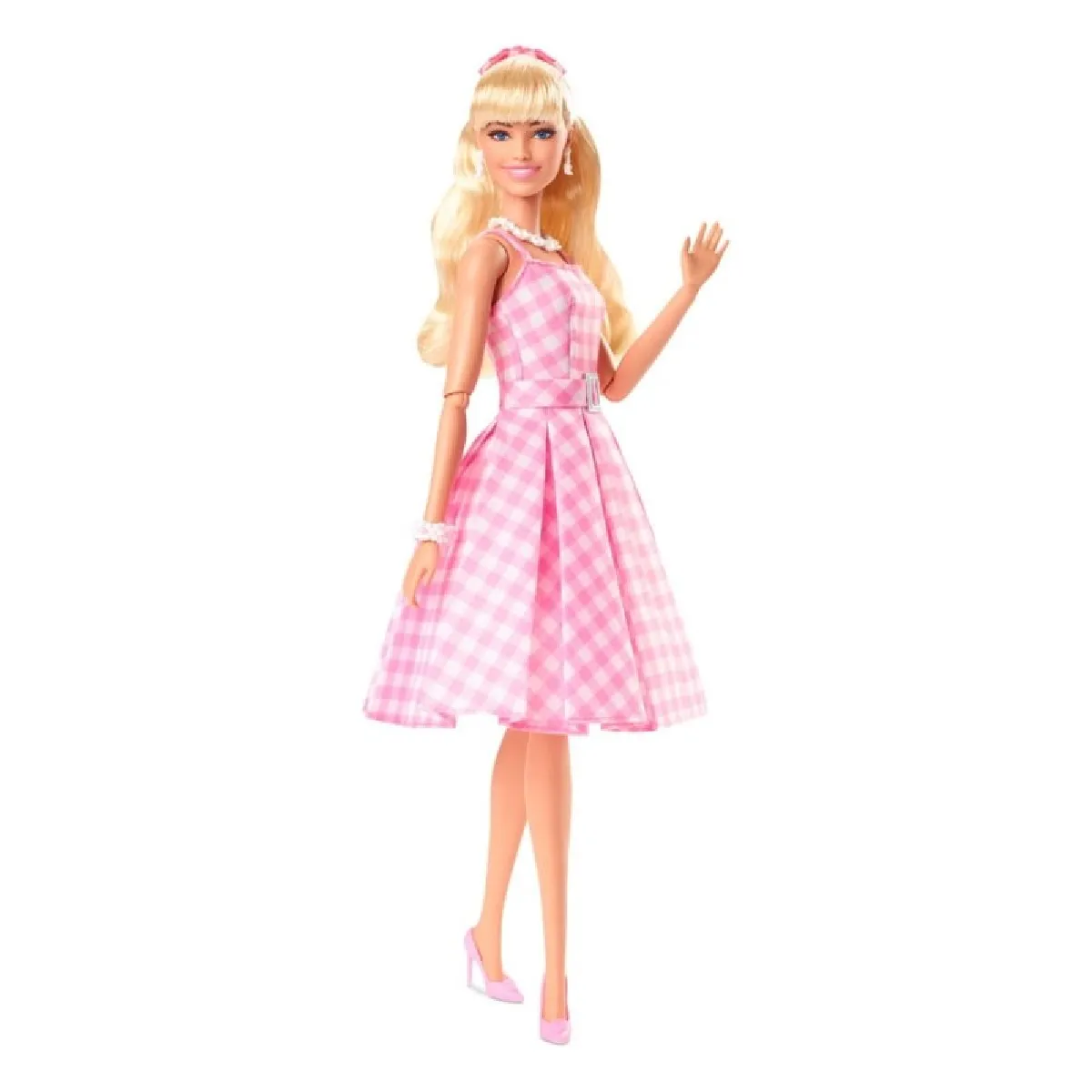 Poupée Barbie En Robe Vichy Le Film Mattel La Poupée