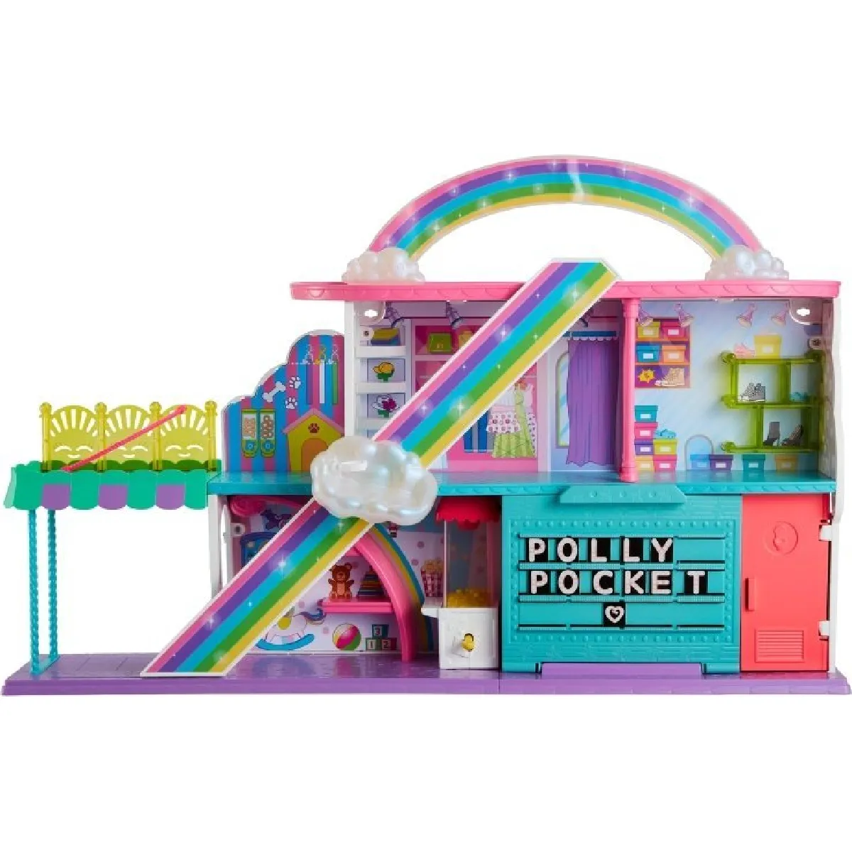 Mattel Polly Pocket Rainbow Mall