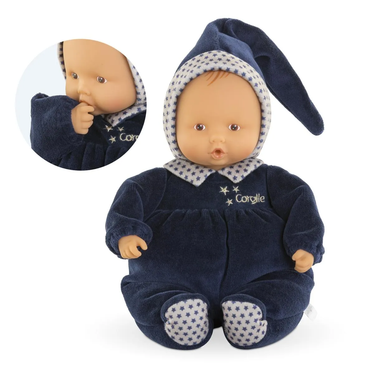 Corolle Bleu Poupée Doudou Babipouce Rêves D'etoiles - Image 4