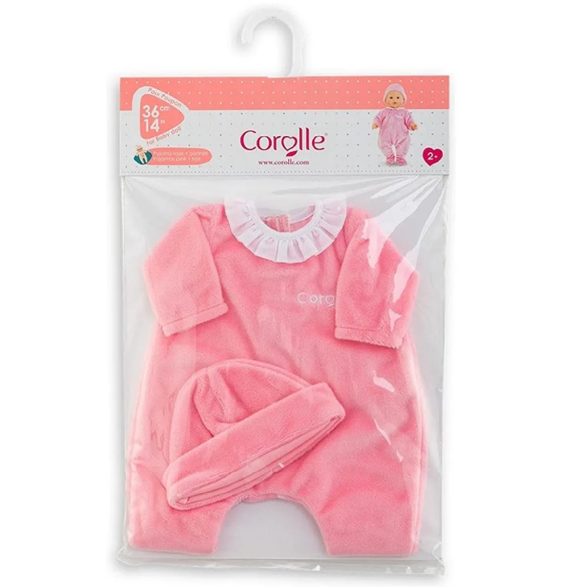 Corolle Pyjama et bonnet pour poupon Corolle Pyjama et bonnet pour poupon