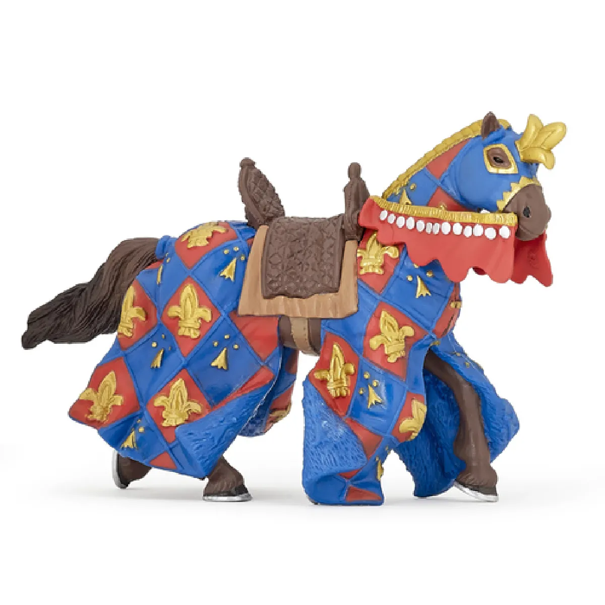 Papo figurine cheval médiéval