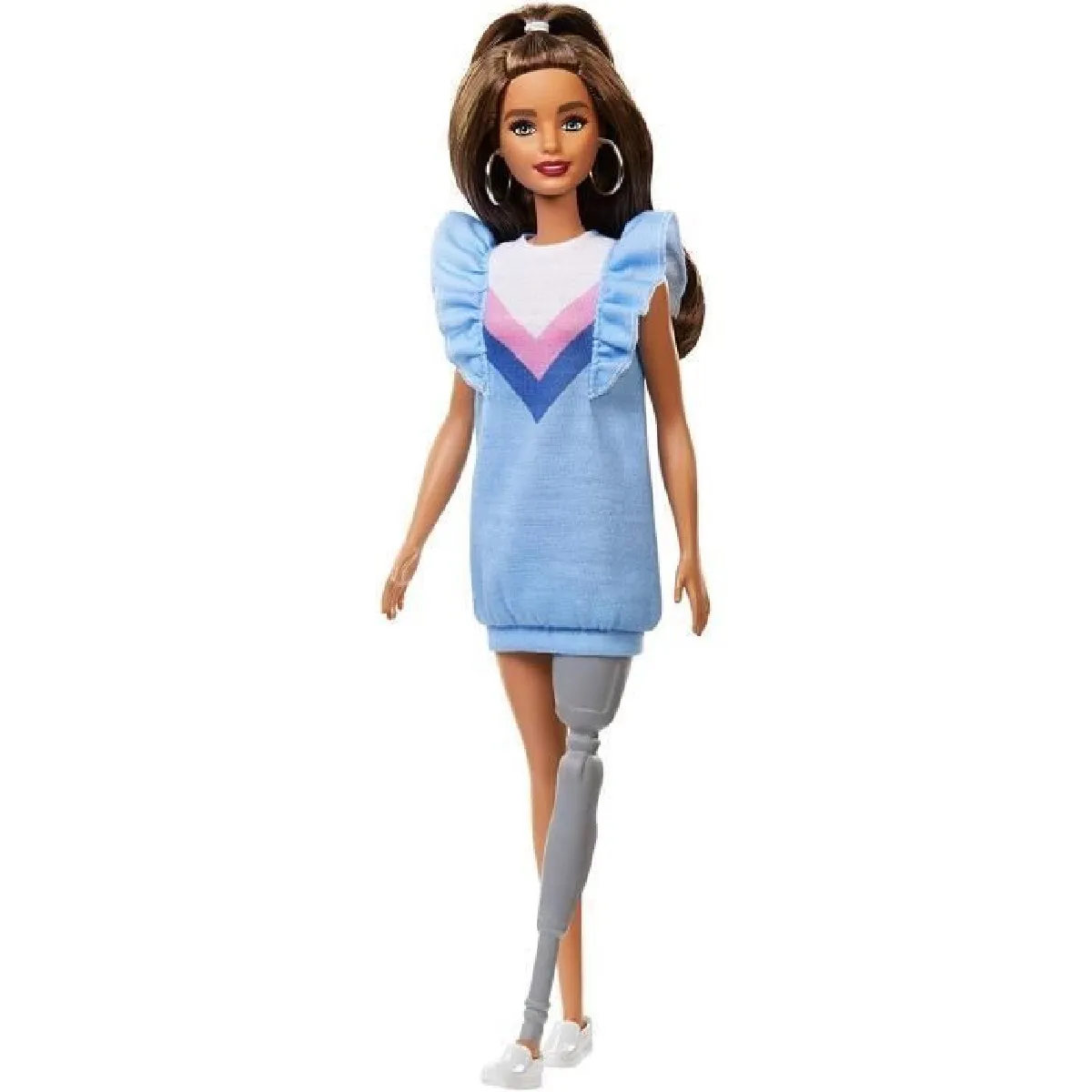 Poupée Barbie Fashionistas Brune Mattel La Poupée - vue 6