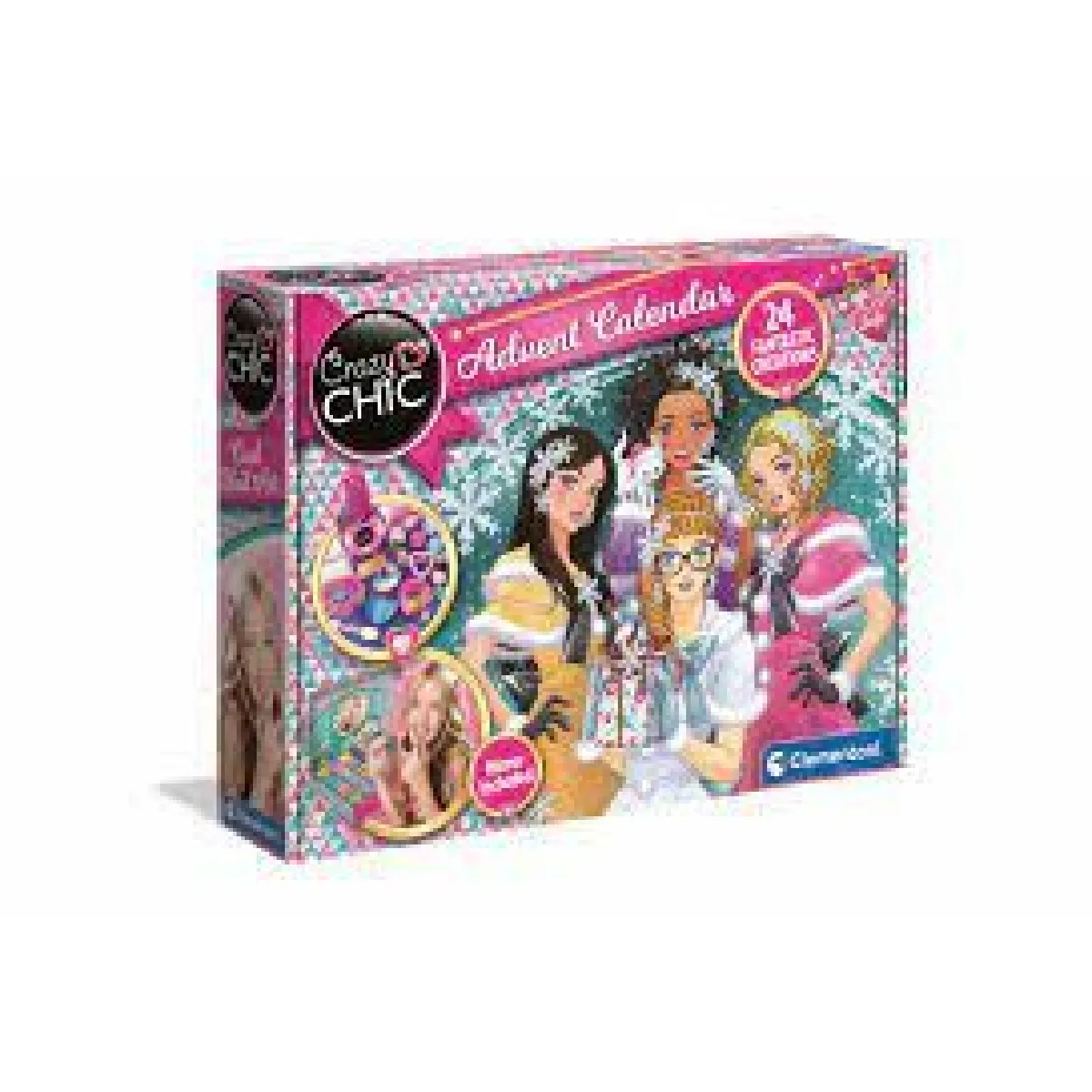 Clementoni Art & Craft Crazy Chic Calendrier de 'Avent et plus 78797