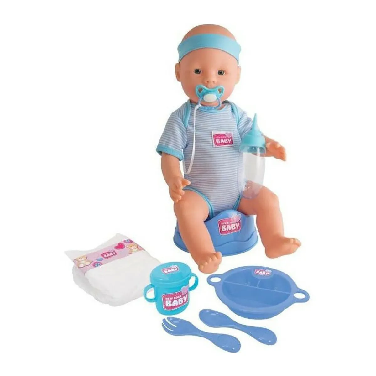 Générique Bleu Poupon New Born Baby