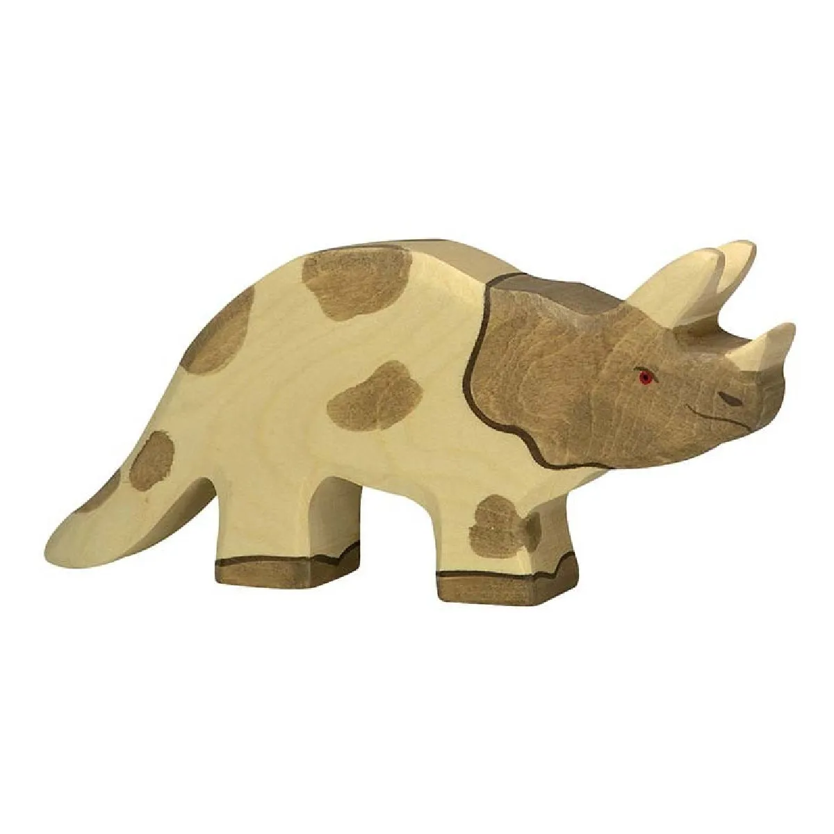 Meilleurs prix pour Holztiger Figurine triceratops en bois