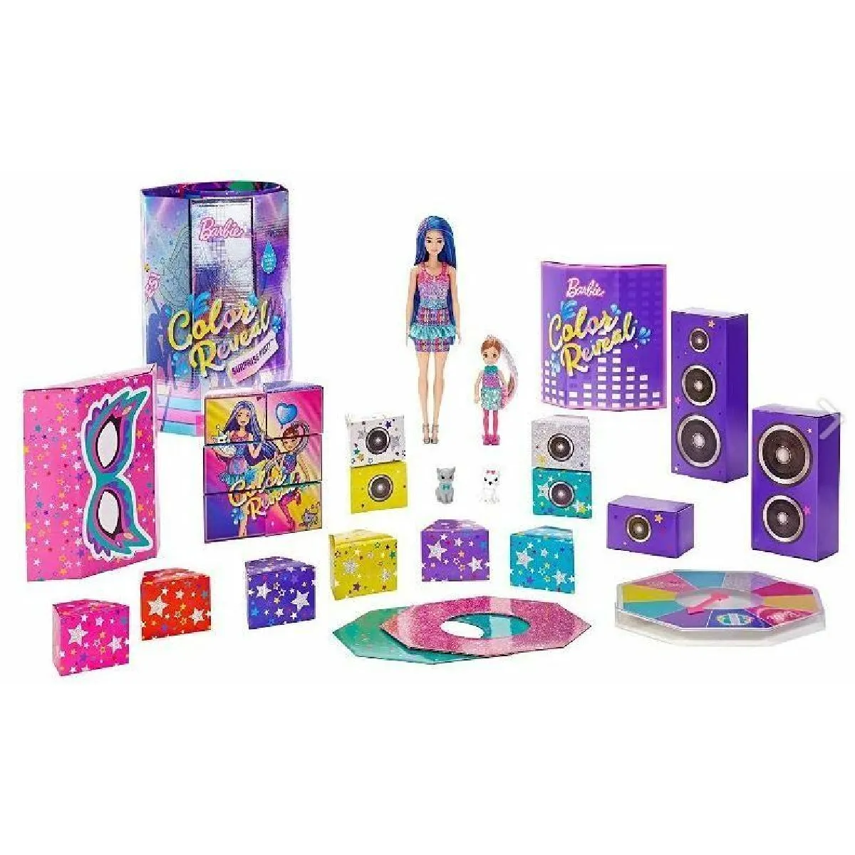 Mattel Barbie Color Reveal Mega Surprise