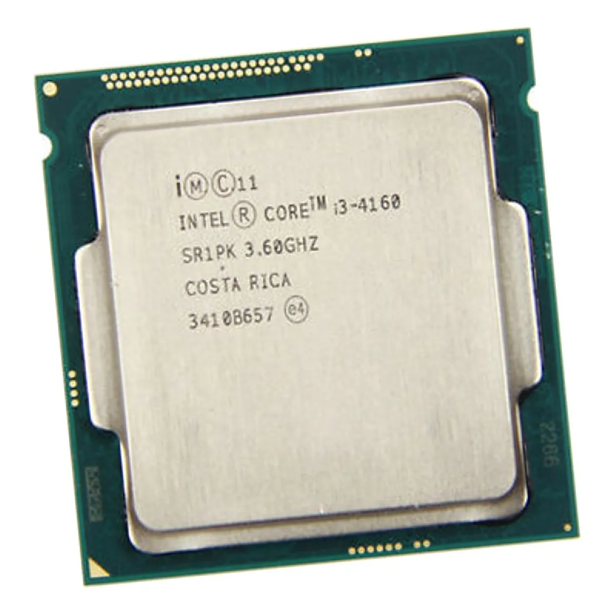 INTEL Processeur CPU  Core I3-4160 3.6Ghz 3Mo 5GT/s LGA1150 Dual Core SR1PK