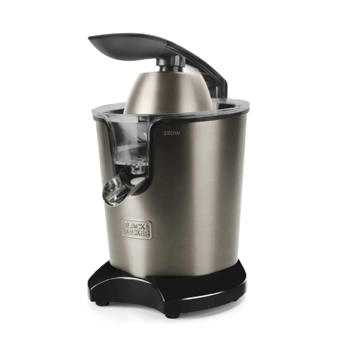 DECKER Presse agrumes 400ml 2 Cones Acier Inox BXCJ350E - vue 3