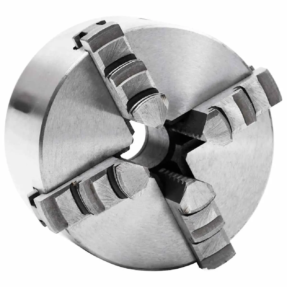 VIDAXL - Mandrin de tour auto-centrant - 4 mâchoires - 100 mm - Image 2
