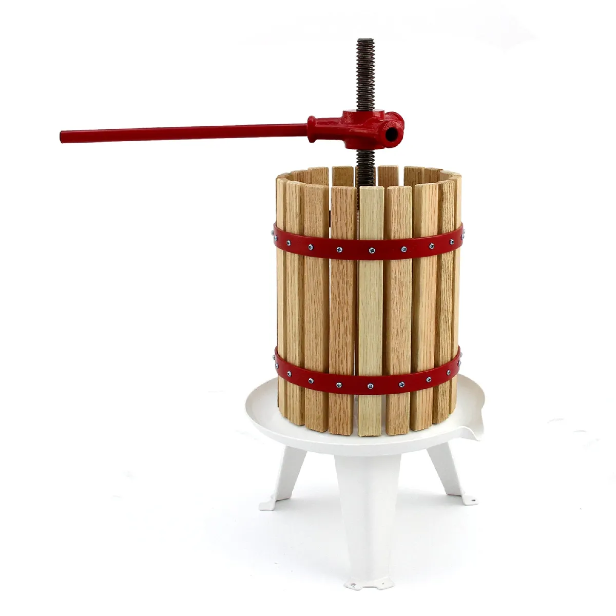 Pressoir à Fruits Traditionnel de 18 Litres pour Jus, Vins et Cidres - Image 3