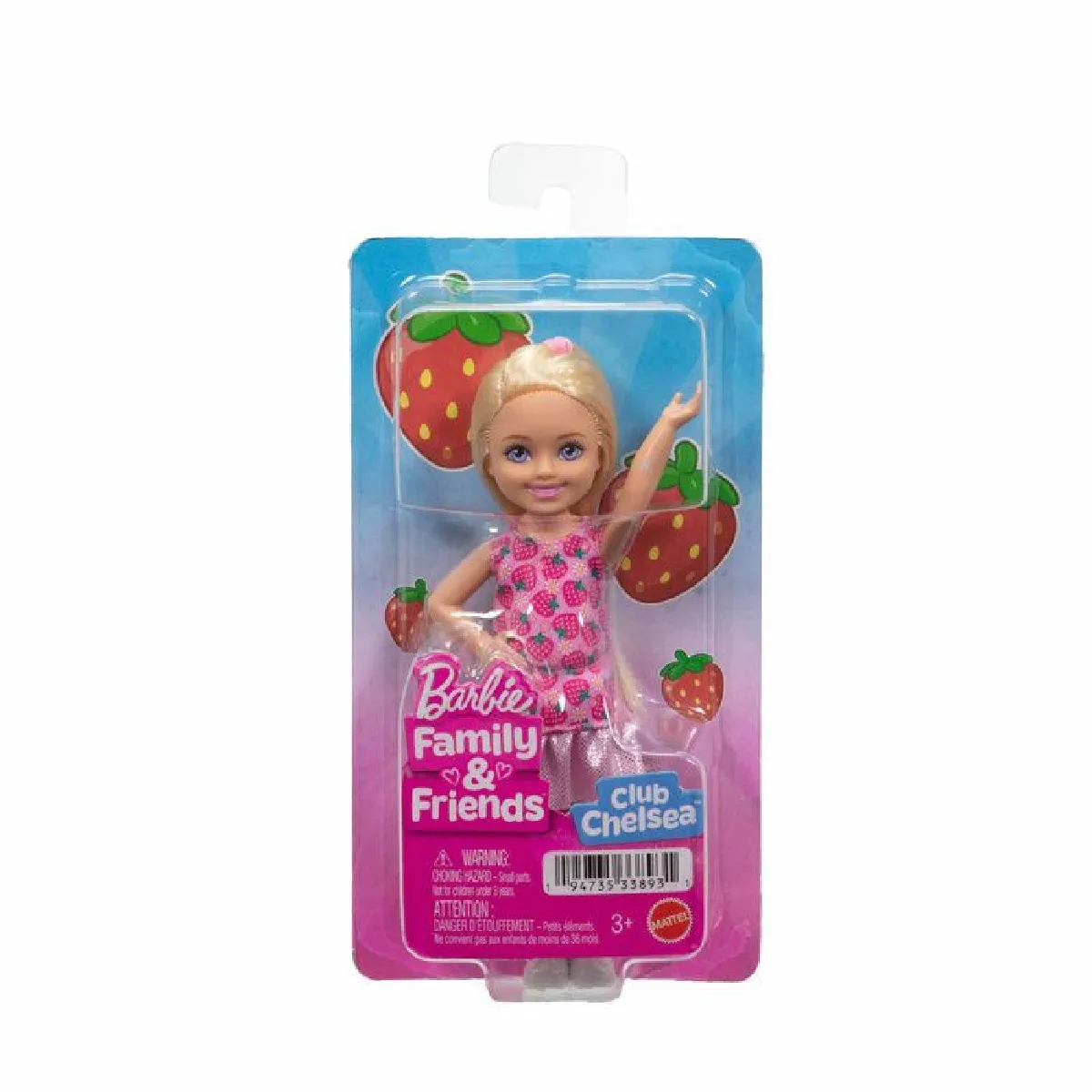 Barbie Poupée Chelsea et amis MATTEL Rose pour fille - vue 4