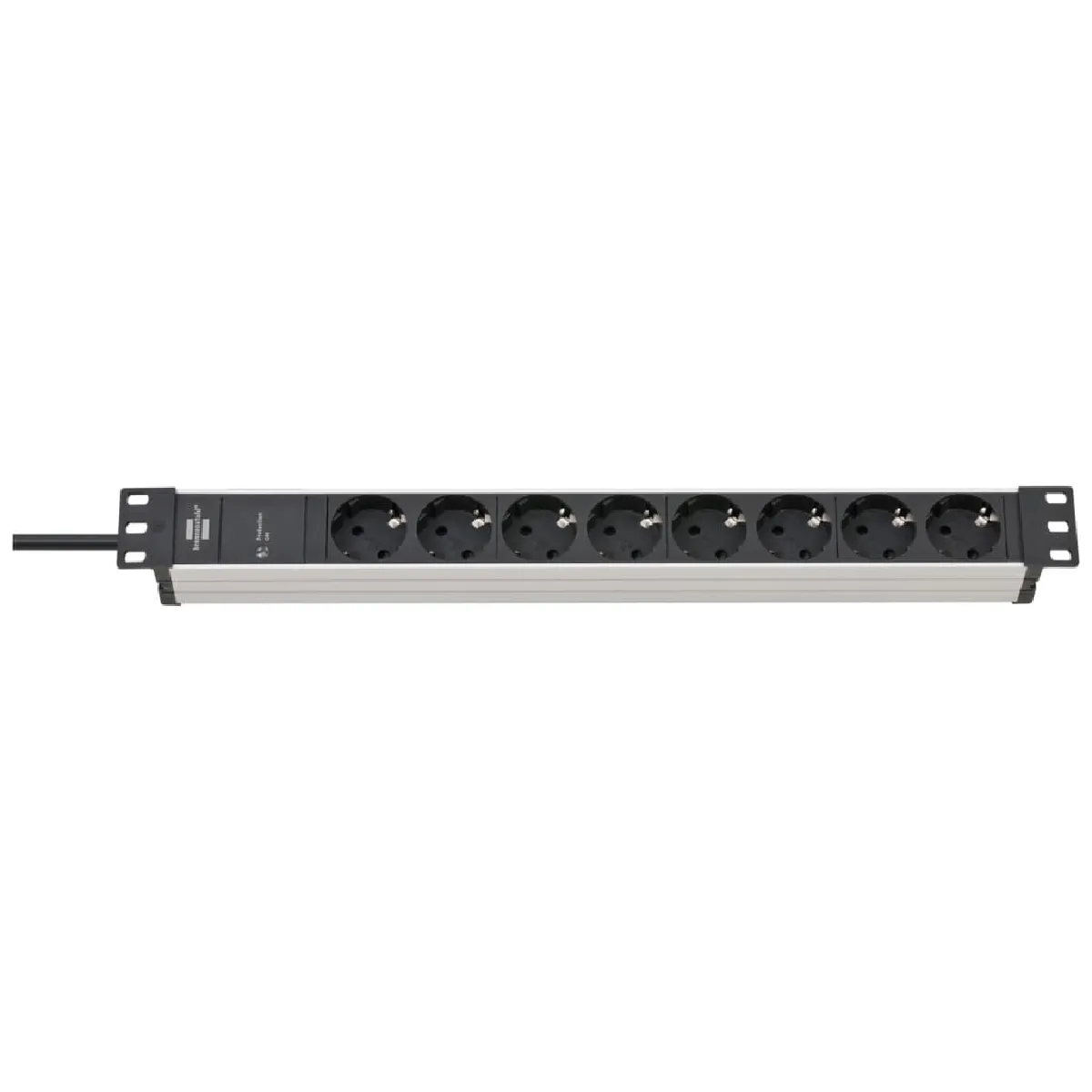 Brennenstuhl Multiprise Contre Surtensions 19" Alu-Line 19.500A 8 Prises 2m - Image 4