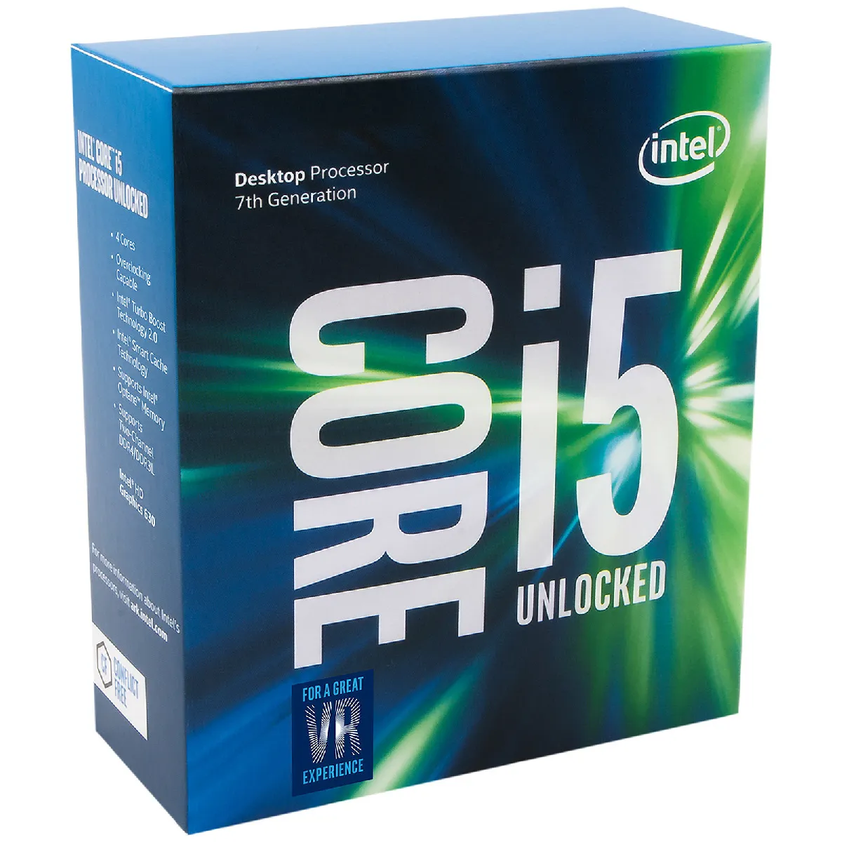 INTEL processeur Core i5-7600K 3.8GHz