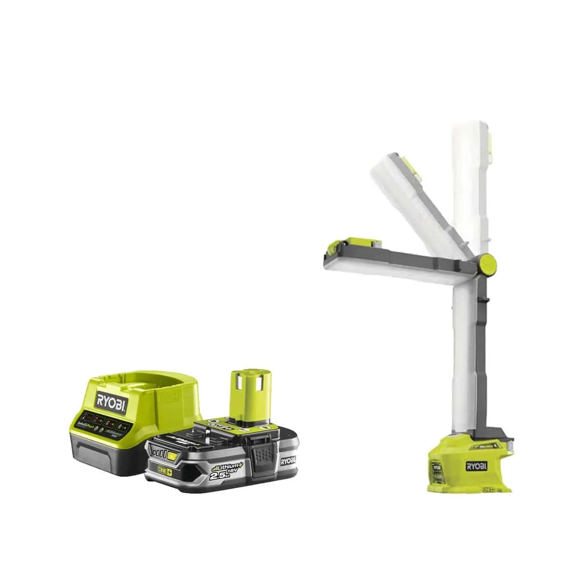 RYOBI Lampe LED modulable R18ALF 0