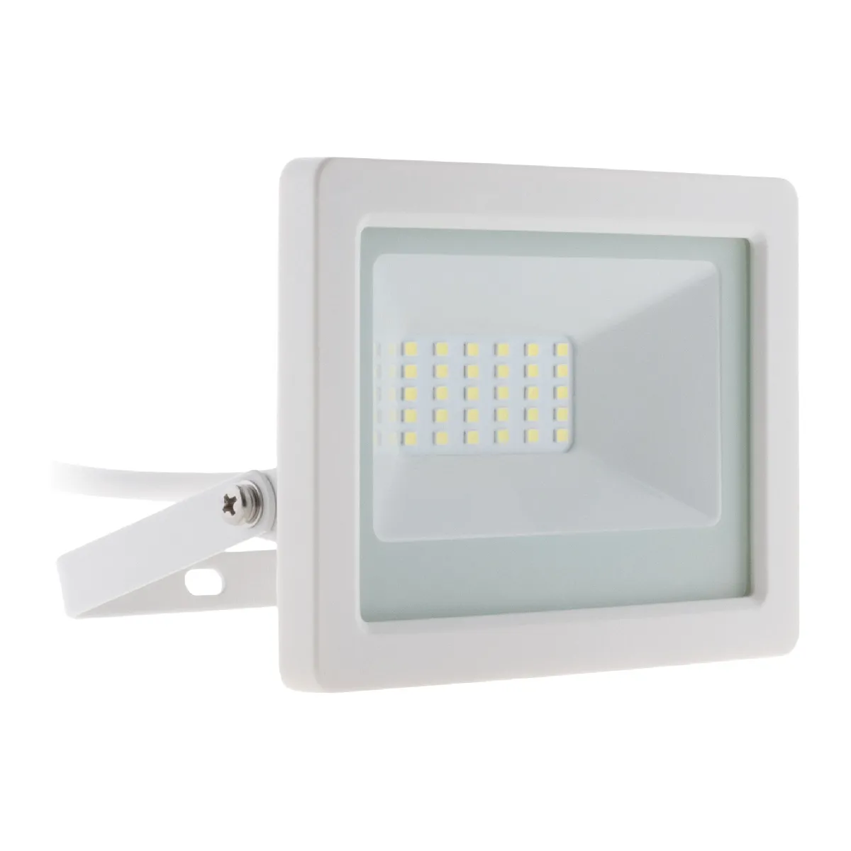 Non Communiqué Blanc Zenitech - Projecteur Led Mural Étanche Ip65 1600Lm 20W - Elexity - Image 3