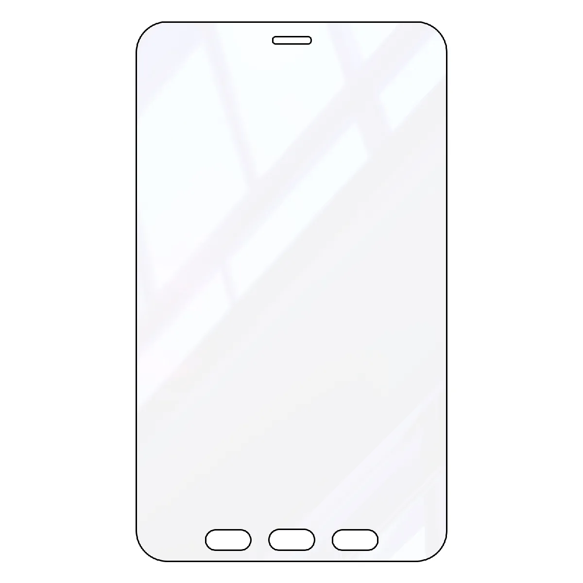 Non Communiqué Transparent Verre Trempé Pour Samsung Galaxy Tab Active 5 Antichoc Et Anti-Rayures Avizar - Image 2