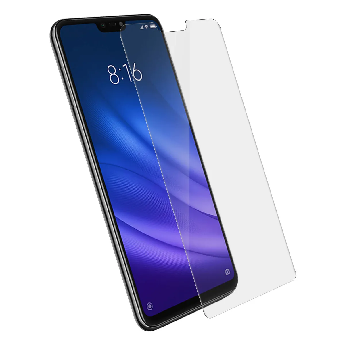 Avizar Verre Trempé Xiaomi Mi 8 Lite Film Protection Écran 9H 0.33 Mm Transparent