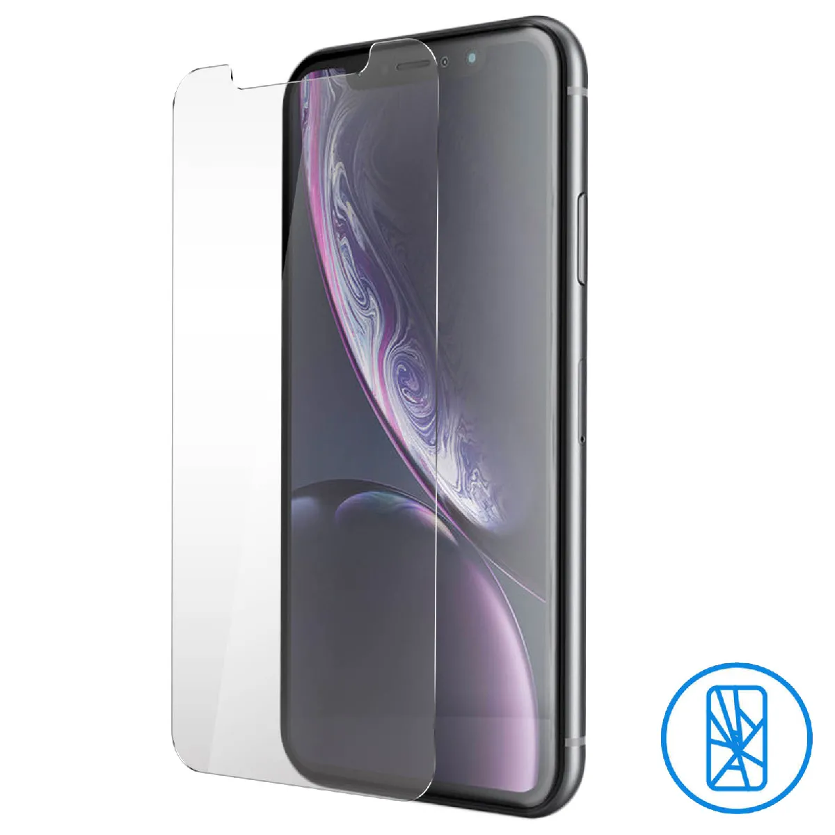 Avizar Film Pour Iphone Xr Verre Trempé Protection Ecran Anti-Rayures 9H Transparent