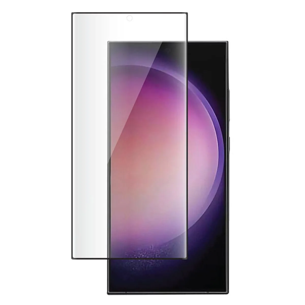 Bigben Connected Protection D'écran Pour Galaxy S24 Ultra En Verre Trempé 2.5D Transparent