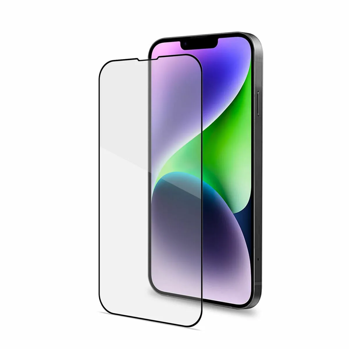 Celly Protection D'écran En Verre Trempé Pour Iphone 14 Plus - Transparent