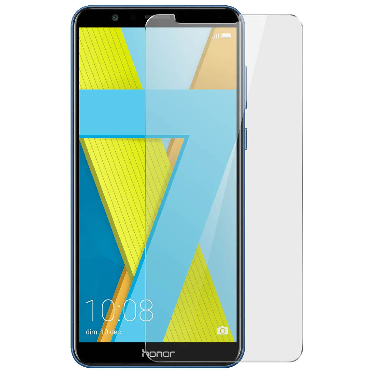 Avizar Film Pour Honor 7X Verre Trempé Protection Ecran 9H Anti-Explosion Transparent
