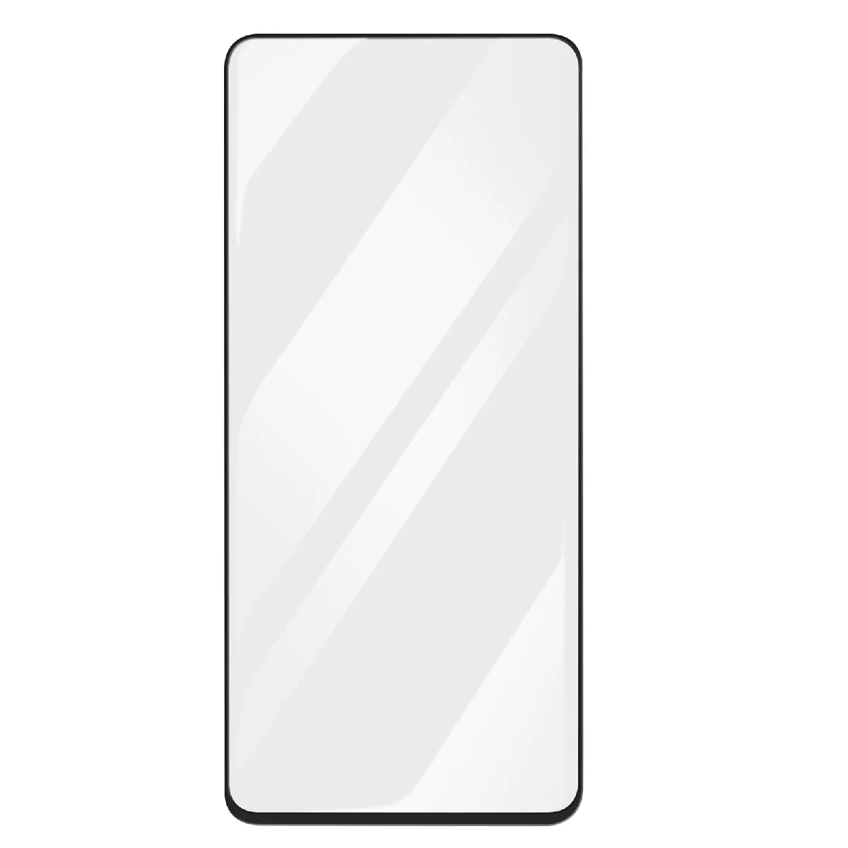 Avizar Noir Verre Trempé Pour Google Pixel 8 Pro Dureté 9H Anti-Rayure Biseauté