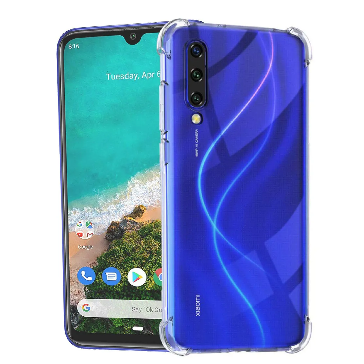 Xeptio Coque Xiaomi Mi A3 - Transparent