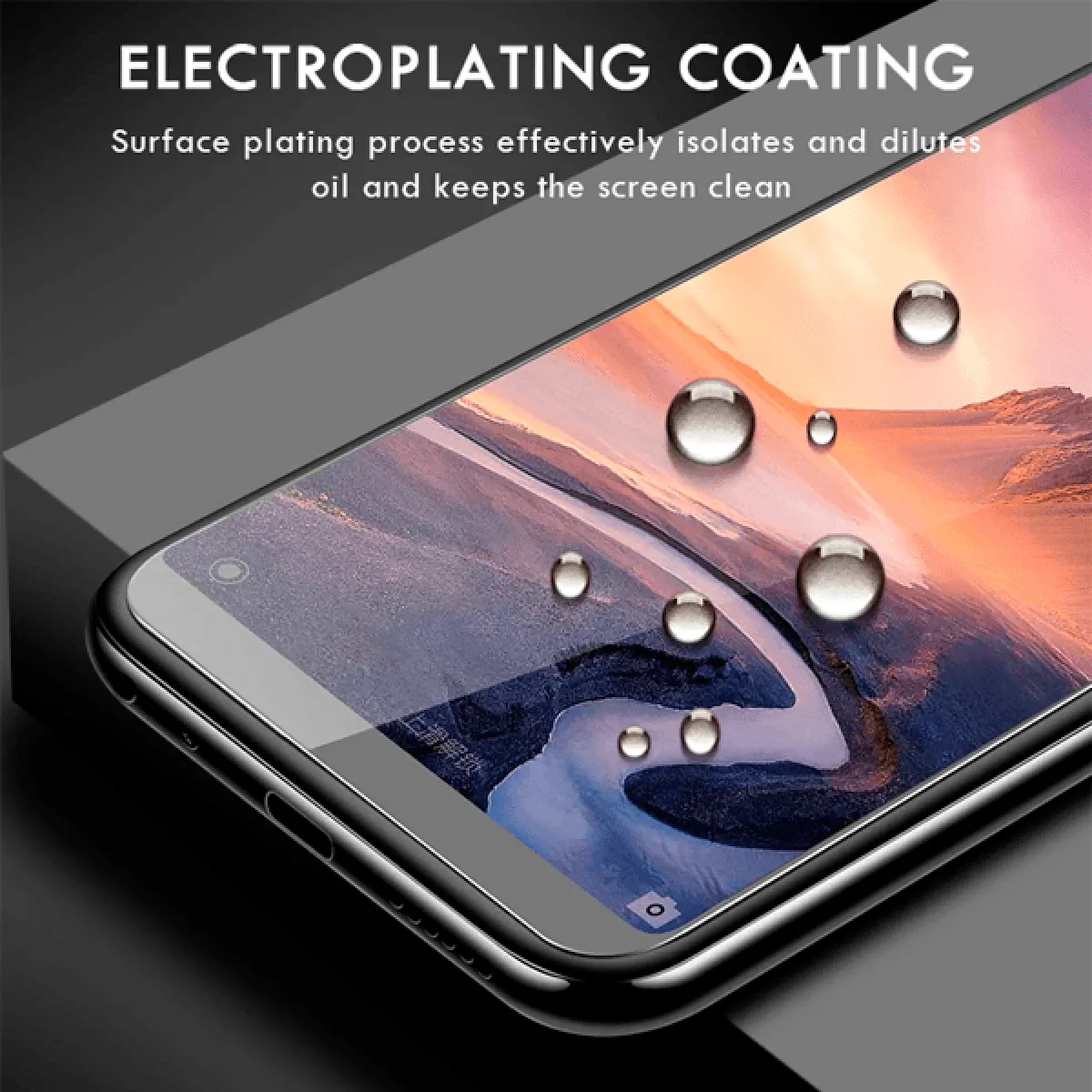 Lot-2 Verre Trempé Anti-Espion pour Xiaomi Redmi Note 9 Vitre