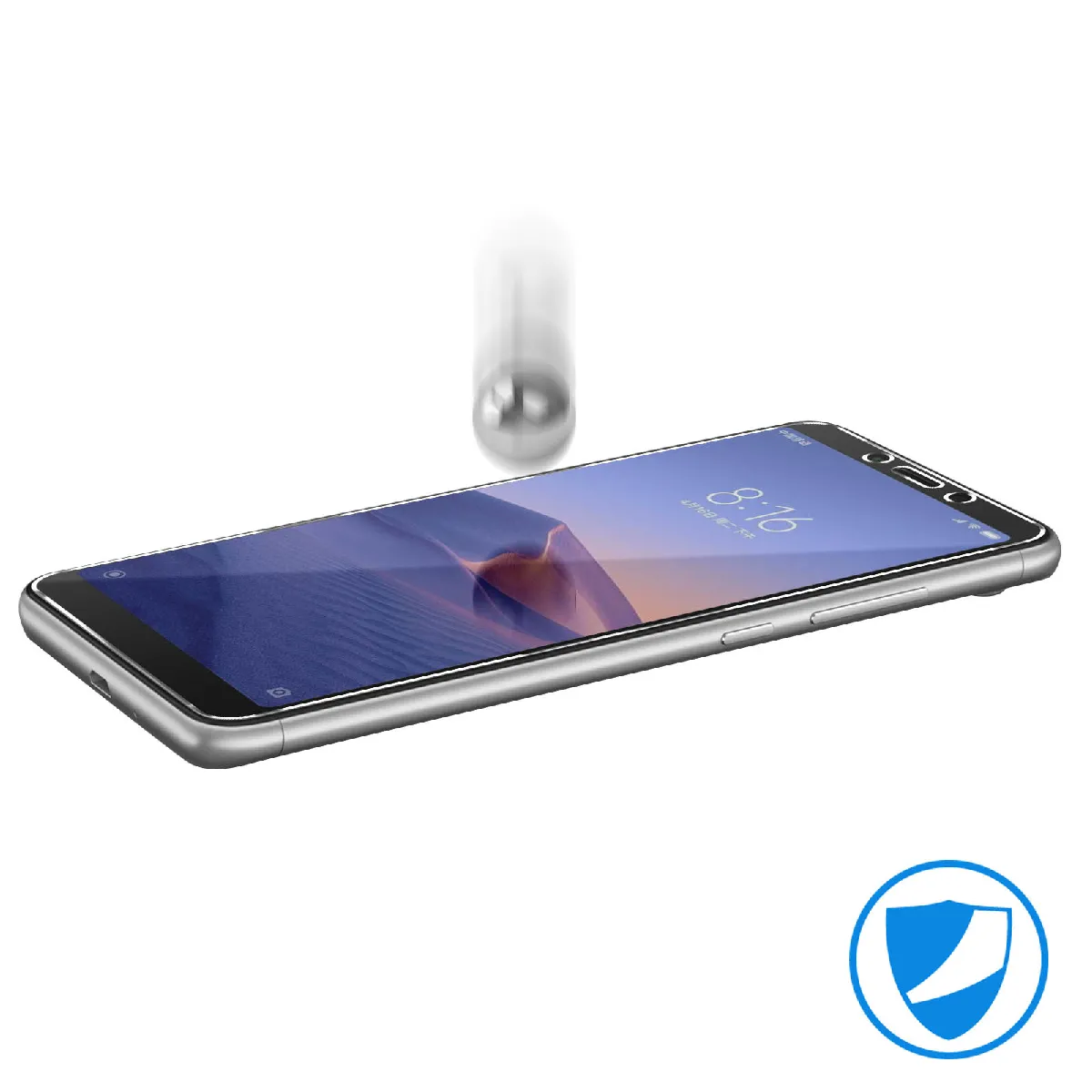 Avizar Film Xiaomi Redmi 6 / 6A Verre Trempé Ecran 9H Anti-Explosion Transparent